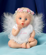 Миниатюрная кукла ангел - Ангел Желаю любви