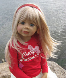 Cutie Patootie blonde от автора Monika Levenig от Master Piece Dolls