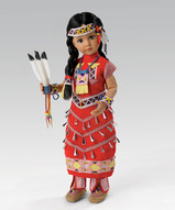 Шарнирная кукла D.Effner - Индианка танцовщица джунглей BJD