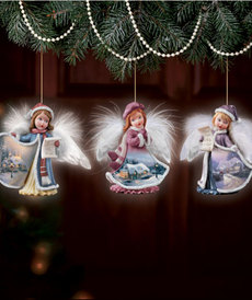  Ёлочные игрушки Ансамбль ангелов от автора  от Bradford Exchange