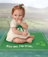 Миниатюрная кукла - Поцелуи из Ирландии