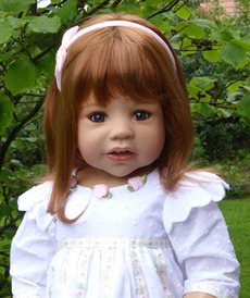 Реалистичная кукла Воскресенье рыжик от автора Monika Levenig от Master Piece Dolls