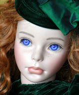 Фарфоровая кукла коллекционная - Кларисса