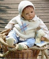 Виниловая коллекционная кукла Zapf - Малыш Пауль