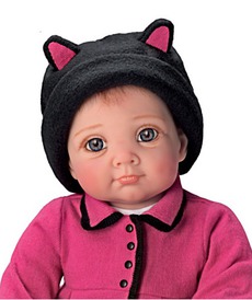 Коллекционная кукла Маленькая кошечка от автора Elly Knoops от Ashton-Drake
