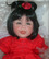 Коллекционная кукла Красная Роза от автора Fayzah Spanos  от Fayzah Spanos 4