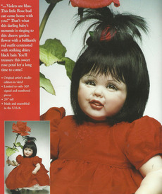 Коллекционная кукла Красная Роза от автора Fayzah Spanos  от Fayzah Spanos