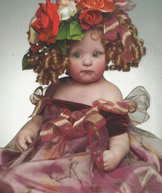 Коллекционная кукла Чайная роза от автора Fayzah Spanos  от Fayzah Spanos
