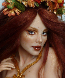 Осенняя фея ООАК от автора  от ООАК куклы