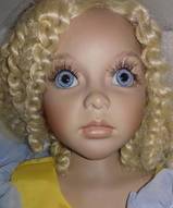 Немецкие куклы, интерьерная кукла, куклы , куклы из Германии - Фарфоровая кукла Элен голубоглазка