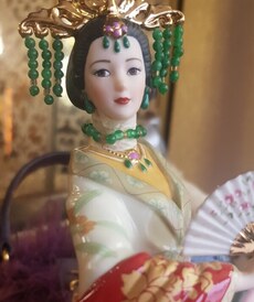 Нефритовая императрица / гейша от автора Lena Liu от Danbury Mint