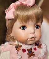 Фарфоровые куклы, куклы коллекционные, авторские куклы,  - Интерьерная кукла Златовласка