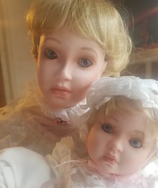 Интерьерные куклы Мама с дочкой от автора  от Другие фабрики кукол