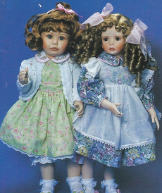Фарфровая кукла девочка Мэгги от автора Jo Ann Pohlman от Marie Osmond