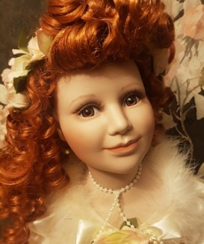 Фарфоровая кукла Эмели Прекрасная от автора Linda Rick от Paradise Galleries