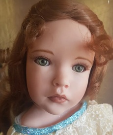 Интерьерная кукла девочка стрекоза от автора Joan Blackwood от Master Piece Gallery фарфор