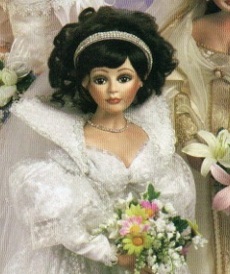 Интерьерная кукла невеста Белоснежка от автора Pat Dezinski от Paradise Galleries