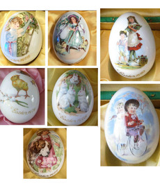 Пасхальное яйцо - полная коллекция 7 шт. от автора Marjolein Bastin от Royal Bayreuth