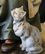 Фарфоровая статуэтка Бабушка внук и кот от автора Bruno Merli от Capodimonte 4