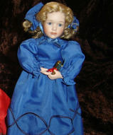 куклы Венди Лавтон, коллекционная кукла, авторская кукла, интерьерная кукла - Фарфоровая кукла Рождественская №2