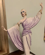 фарфоровая статуэтка, итальянский фарфор - Статуэтка Арт Деко элита танцовщица