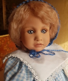 Немецкая кукла Малышка Оливия от автора Ruth Treffeissen от Другие фабрики кукол