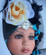 Фарфоровая кукла , куклы Rustie, коллекционная кукла, кукла в этно стиле, куклы в национальных костюмах - Интерьерная кукла Индианка