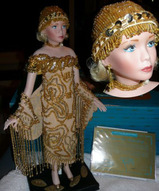 Фарфоровая кукла Rustie - Аристократка Зои
