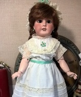 Антикварная кукла винтаж редкость - Франция. Лимож