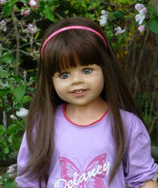 Delaney Brunette от автора Monika Levenig от Master Piece Dolls