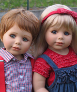Виниловая кукла-мальчик - Andy brunette