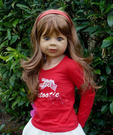 Cutie Patootie brunette от автора Monika Levenig от Master Piece Dolls