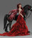 Интерьерная кукла Эльфийка и конь от автора Cindy McClure от Ashton-Drake 1
