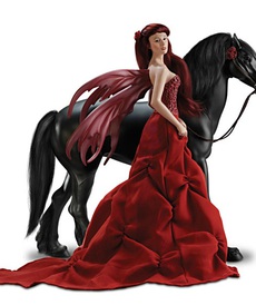 Интерьерная кукла Эльфийка и конь от автора Cindy McClure от Ashton-Drake