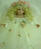 Фарфоровая кукла - Ангел Мери Элизабет