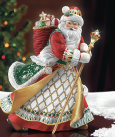 Дед Мороз и подарки от автора  от Bradford Exchange