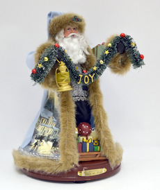 Дед Мороз музыкальн. от автора Thomas Kinkade от Bradford Exchange