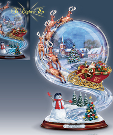 Свет для Деда Мороза от автора  от Bradford Exchange