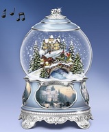 эксклюзивное коллекционное украшение дома - Снежный шар