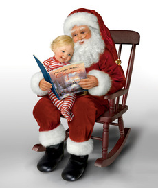 Дед Мороз любит деток от автора Thomas Kinkade от Ashton-Drake