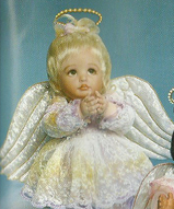 Миниатюрная кукла - Ангел Прощения
