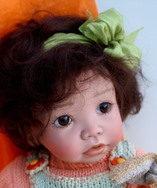 Baby Amalina ООАК от автора Angela Sutter от ООАК куклы