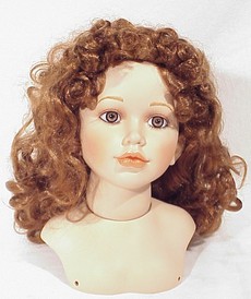 Голова для большой фарфоровой куклы от автора William Tung от Другие фабрики кукол