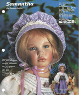 Фарфоровая кукла - Саманта