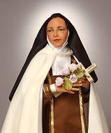 Куклы на религиозную тему, куклы из смолы, портретная кукла - Святая Тереза