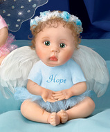 Миниатюрная фигурка кукла - Ангел Желаю надежды!