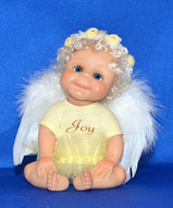 Миниатюрная кукла - Ангел Желаю радости!