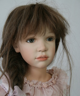 Виниловая кукла, авторская кукла - Zaneta
