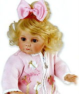 Фарфоровая кукла - Воздушная девочка