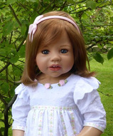 Виниловая кукла, кукла коллекционная, кукла для девочки, подарок дочке - Реалистичная кукла Воскресенье шатенка
